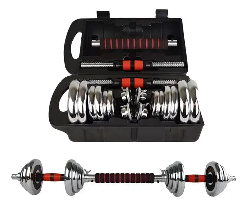 Adjustable 44LB Dumbbell Set